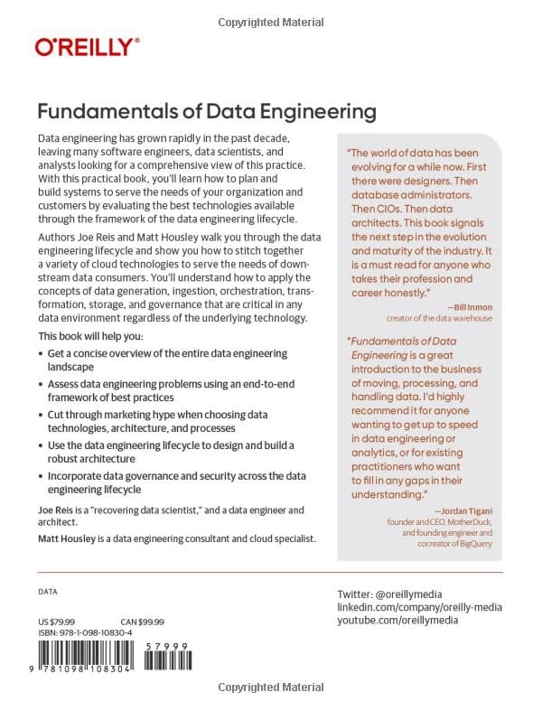 Fundamentals of Data Engineering by Joe Reis