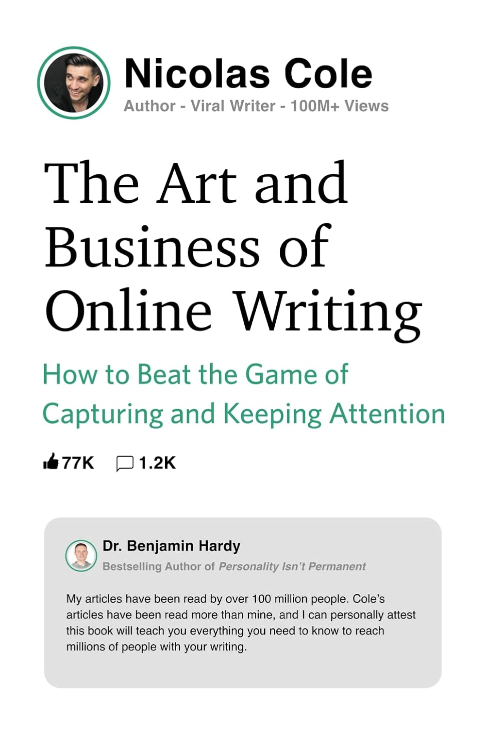 The Art and Business of Online Writing by Nicolas Cole