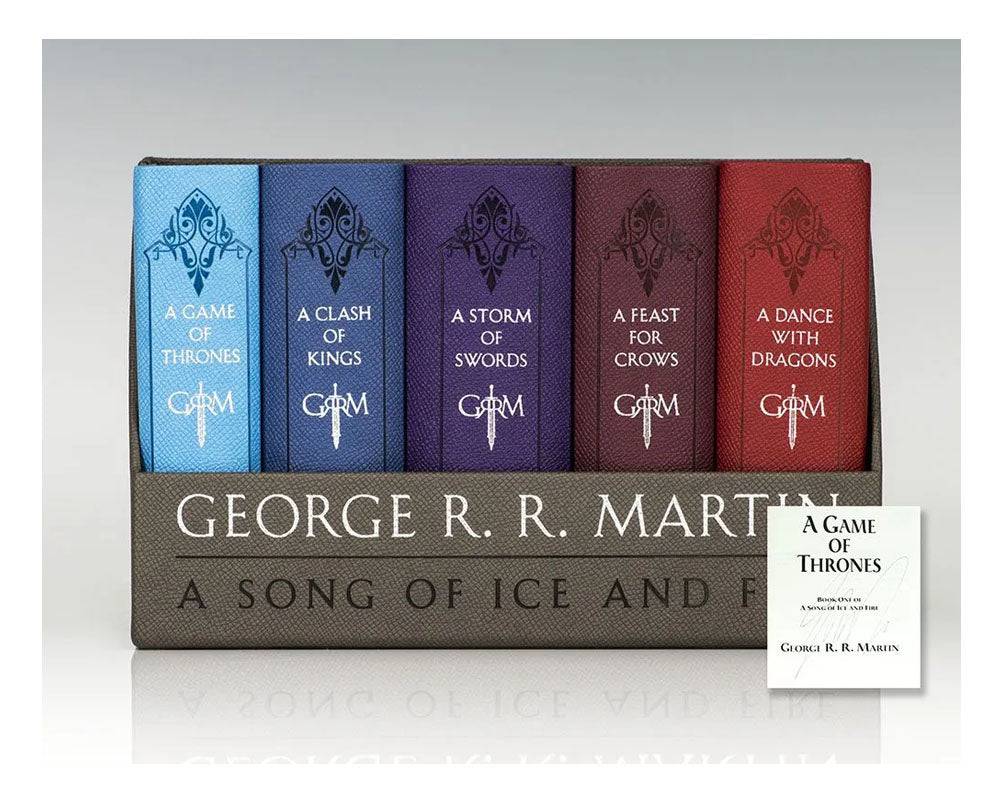 A Song of Ice and Fire, 5-Book Boxed Set