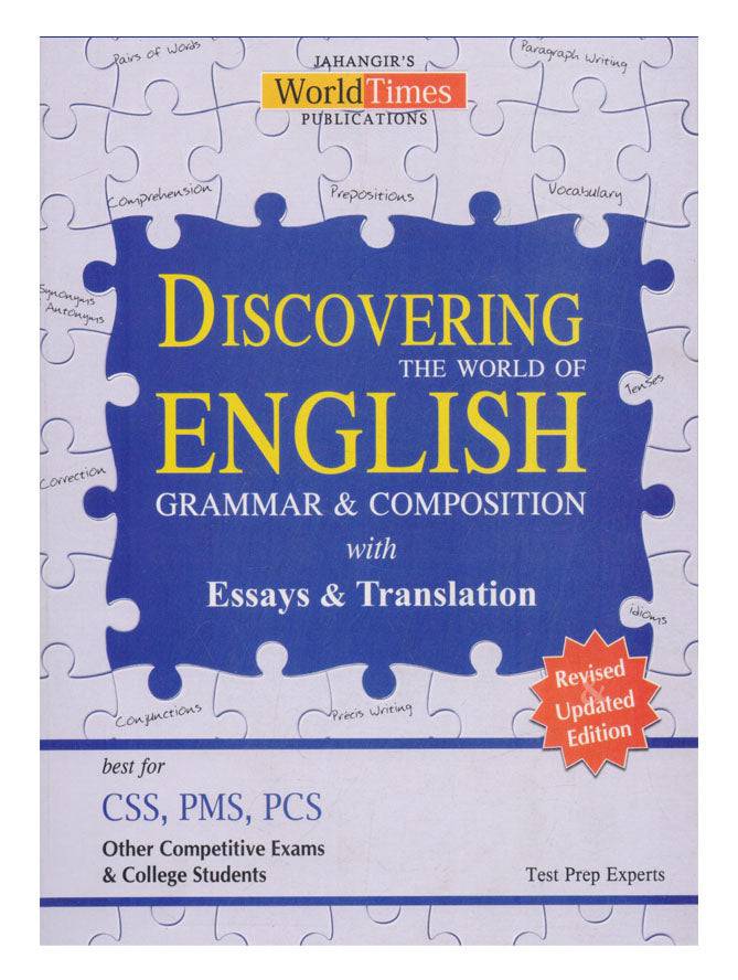 Discovering The World Of English Grammer & Composition With Essays & Translation