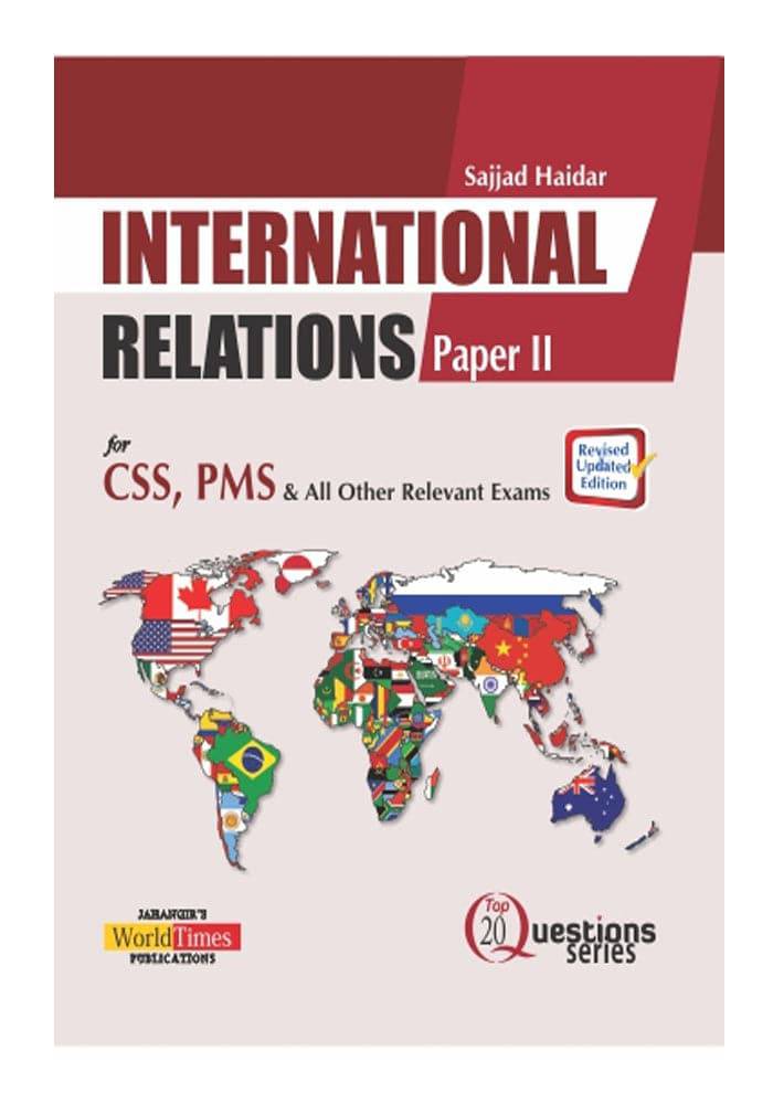 International Relations 20Q Paper 1 Sajjad Haider